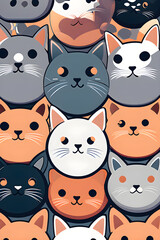 cute cats, Generative AI