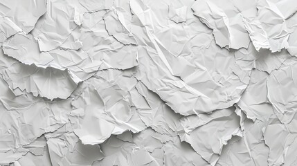 Textured paper backgrounds on pristine white backdrop
