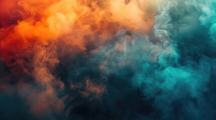 Gradient smoke texture modern background