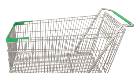 Shoping cart or Steel Shoping Cart. Png transparency