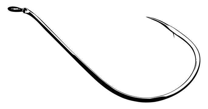 recommend clip art: Fish Hook Silhouette for Art Illustration, Icon, Symbol, Apps, Website, Pictogram, Logo Type, or Graphic Design Element. Format PNG