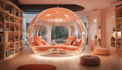 glass of wine in a bar