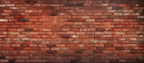 Red vintage brick wall texture background