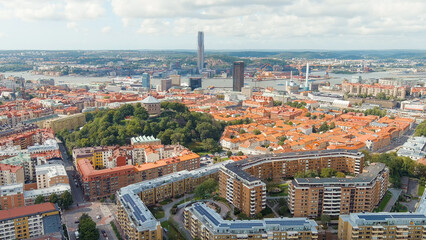 Gothenburg, Sweden. Skansen Kronan - A fortress on a hill with panoramic views of the city....