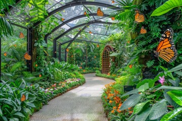 Journey Through an Exotic Butterfly Conservatory