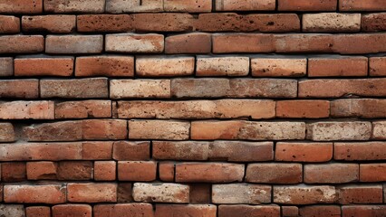 Brick wall texture background for interior exterior decoration and industrial construction concept...