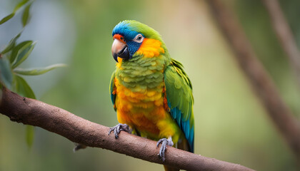 Obraz premium blue and yellow macaw