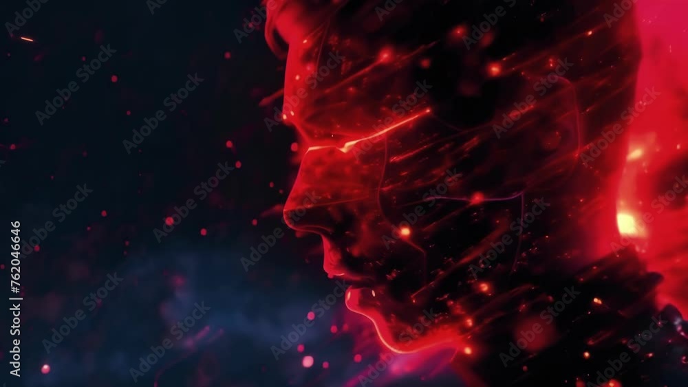 Poster the intense focus on a players face as they strategize and make splitsecond decisions in the game.