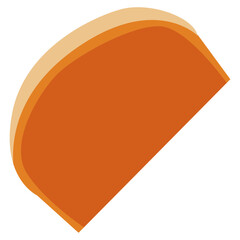 Cheese Slices Illustration