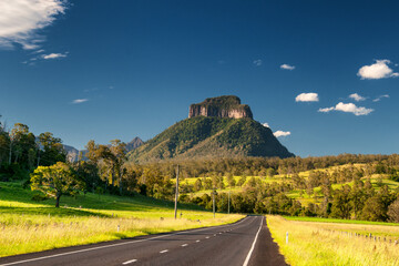 Traveling in the Mount Lindsay area in South East Queensland, Australia