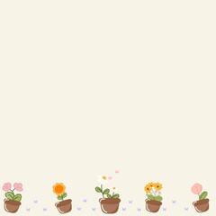 Easter, flower, cute background 