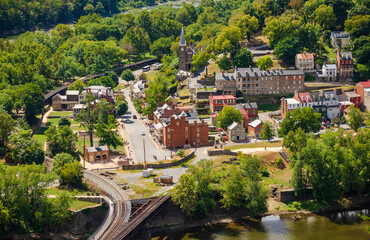 Overlook at Harpers Ferry National Historical Park