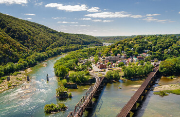 Overlook at Harpers Ferry National Historical Park © Zack Frank
