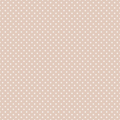 Green and white polka dot pattern, seamless texture background. Minimal fashionable design. Polka dots trendy background, tile. For fabric pattern, card, decor, wrapping paper