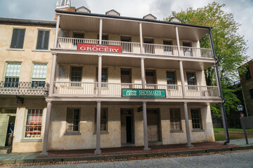 Historic Buildings at Harpers Ferry National Historical Park - obrazy, fototapety, plakaty