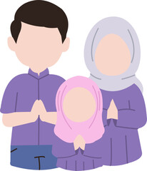 Muslim Celebrate Eid Mubarak