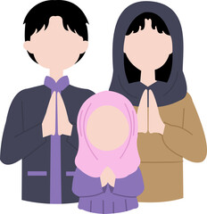 Muslim Celebrate Eid Mubarak