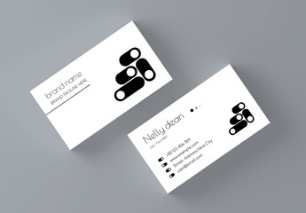 Minimalist Business Card Layout