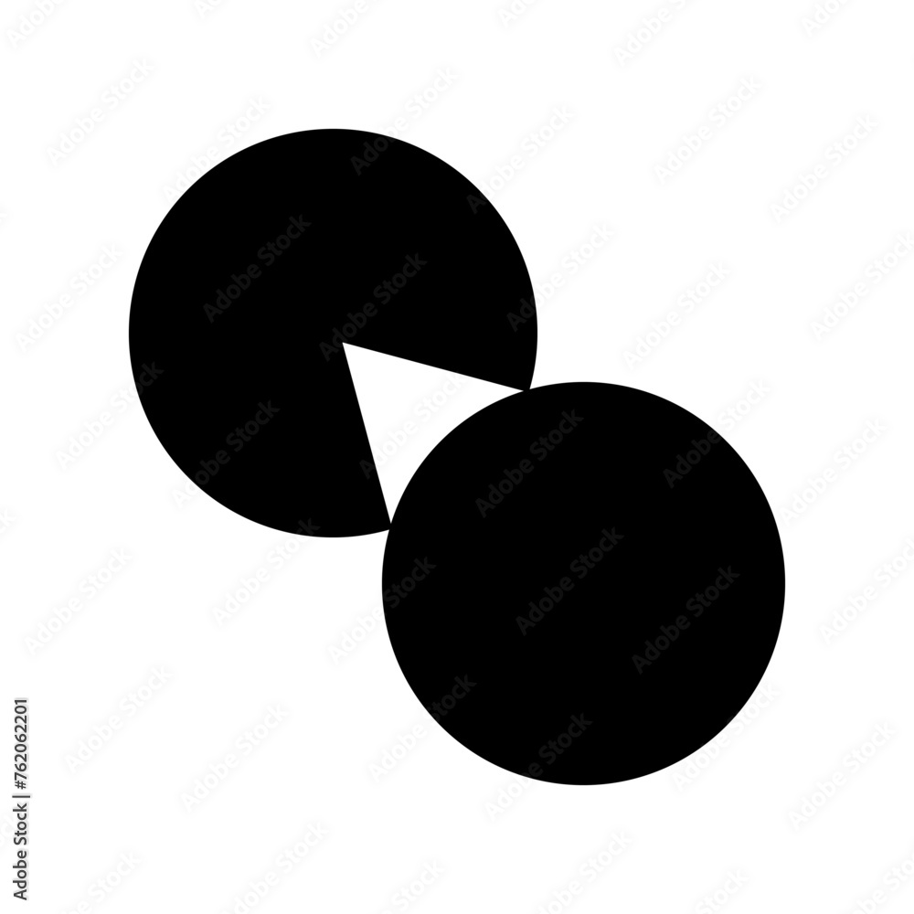 Poster abstract vector shapes elements transparent