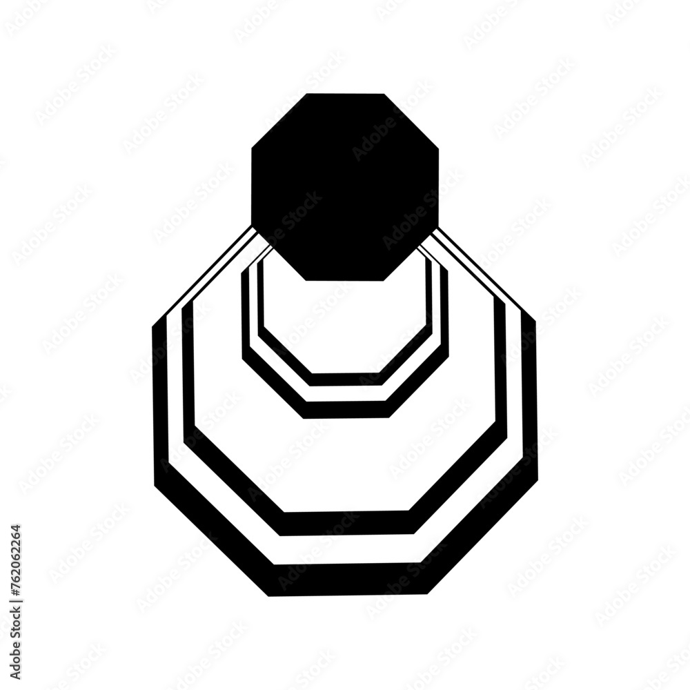 Poster abstract vector shapes elements transparent