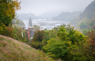 Overlook at Harpers Ferry National Historical Park