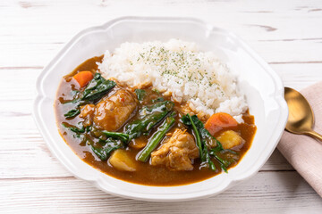 ほうれん草カレー