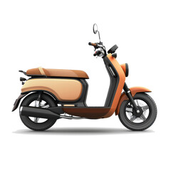 Compact Urban Commuter isolated on a white background