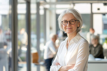 portrait of a senior business woman 