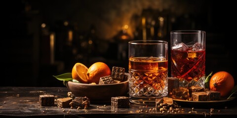 Cocktail and Snack Time