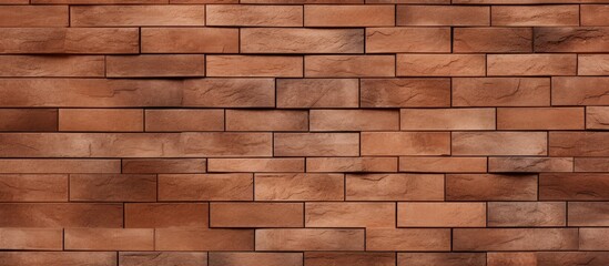 Brown brick pattern for design and presentations