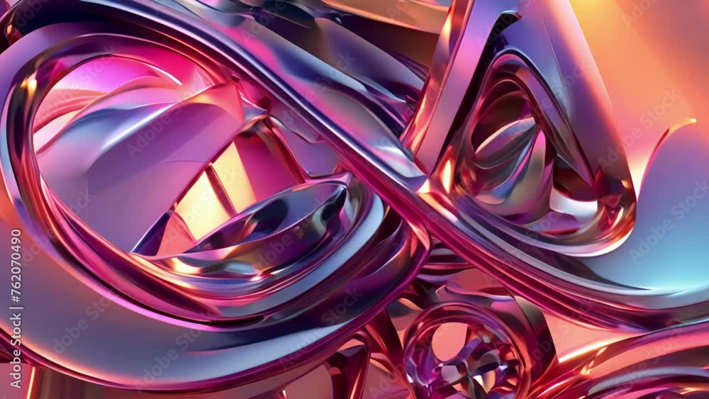 Poster a symphony of curves and angles a stylized representation of the complexity and beauty found in the 