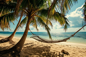 coconut tree on the beach