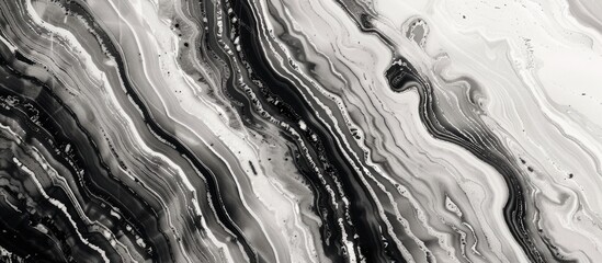 Abstract Monochrome Marble Background