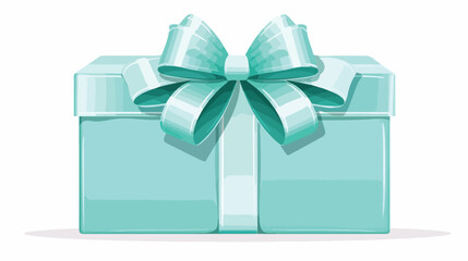 A Tiffany-colored Christmas gift. Suitable