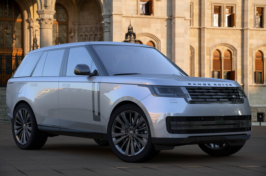 Range Rover . Luxury SUV with high performance