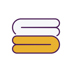 Obraz premium Blanket icon editable stock vector stock