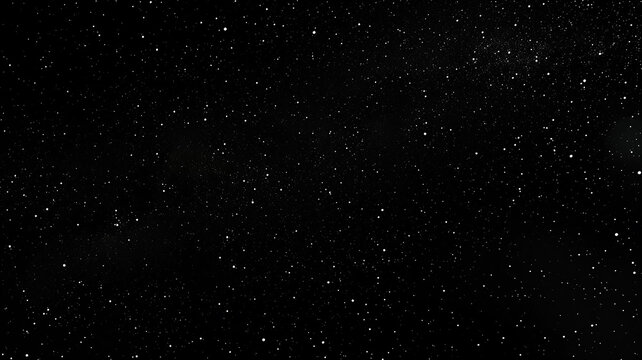 Panoramic view of the night starry sky