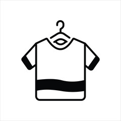 Cloth Hanger icon editable stock vector stock