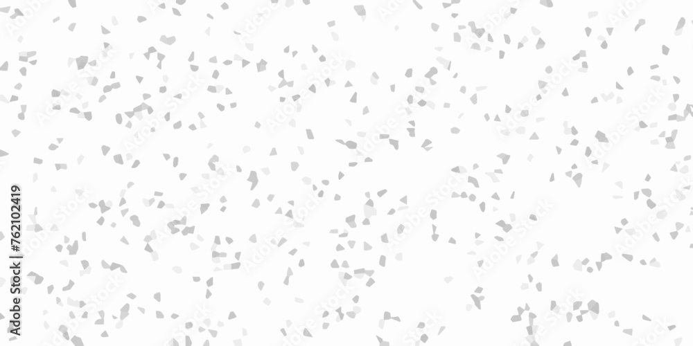 Poster abstract design with white paper texture background and terrazzo polished flooring stone pattern old