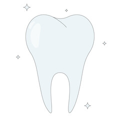 tooth vector illustration