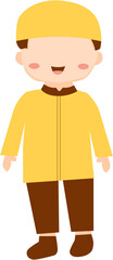 character cute muslim boy