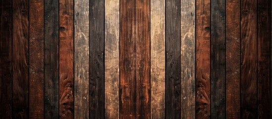 Brown wood striped wallpaper texture