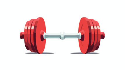 Weight lifting gym accesory icon vector illustration