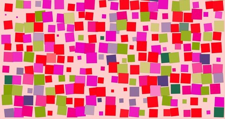 abstract background with color squares