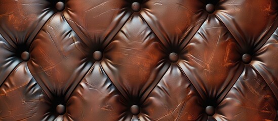 Leather pattern background for upholstery.