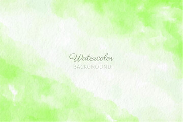 Abstract watercolor background green colors