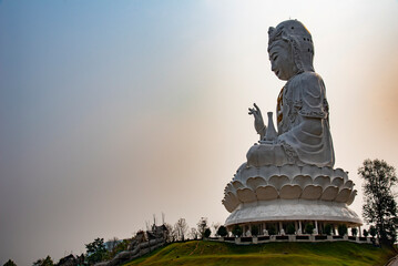 Wat Hyua pla kang is the most famous landmark, Chiang Rai, Thailand