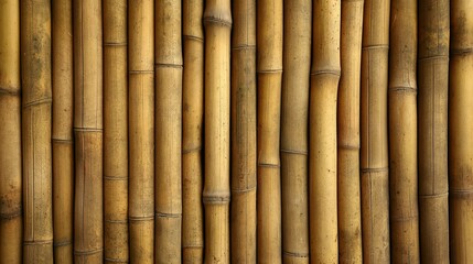 Fototapeta premium Bamboo canes. fence. background