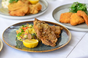 fried chicken nuggets