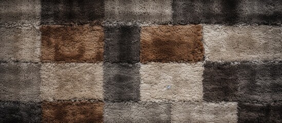 Square format photo of carpet texture.